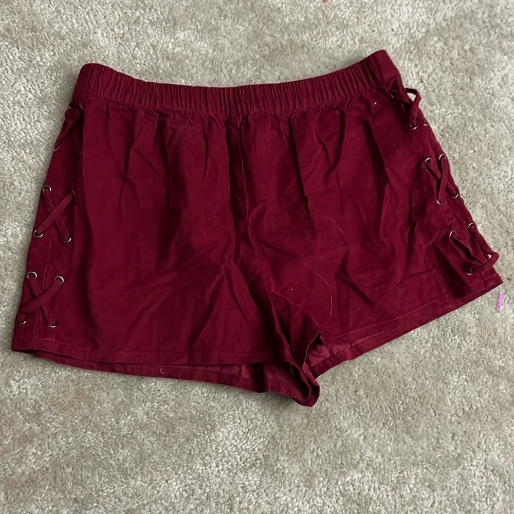Forever 21 velvet shorts